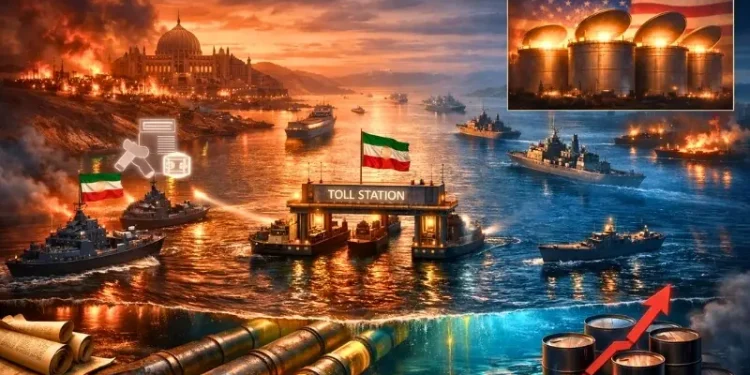 ایران کی آبنائے ہرمز پر فیس عائد کرنے کی تیاری، امریکا کی نئی ’نفسیاتی چال‘