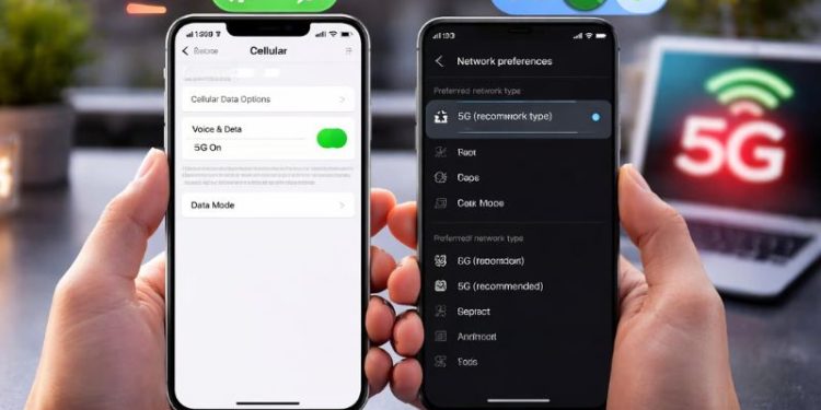 آپ موبائل اور ٹیبلٹ پر 5Gکیسے آن کرسکتے ہیں؟