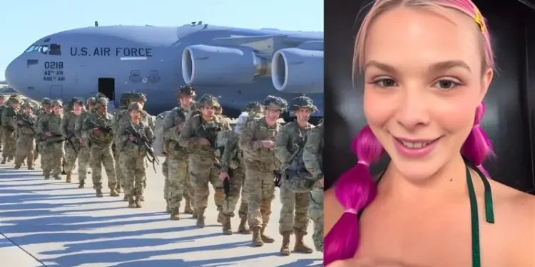 امریکی فحش رقاصہ نے ایران کے خلاف نئی ممکنہ فوجی تعیناتیوں کا بھانڈا پھوڑ دیا