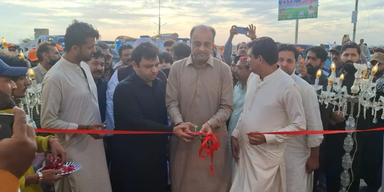 ڈپٹی میئر کراچی سلمان عبداللہ مراد نے عوام دوست منڈی نادرن بائی پاس کا افتتاح کردیا