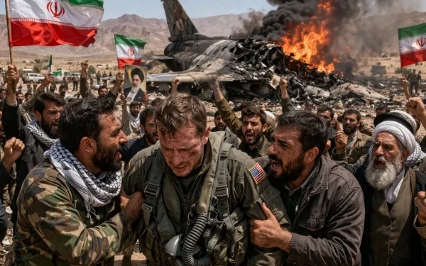 امریکی طیارے کے پائلٹ کو پکڑ کر لانے والے کو ہزاروں ڈالر انعام دیا جائے گا؛ ایران