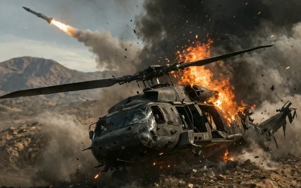 پائلٹ کی تلاش میں جانے والے امریکی ہیلی کاپٹر اور ڈرون جہاز بھی ایرانی حملے میں تباہ